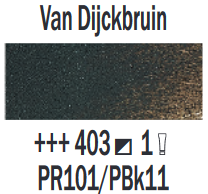 Van Dijckbruin Rembrandt Olieverf Royal Talens 15 ML (Serie 1) Kleur 403