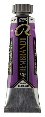 Permanent violet Middel Rembrandt Olieverf Royal Talens 15 ML (Serie 5) Kleur 537