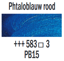 PhtaloblauwRood Rembrandt Olieverf Royal Talens 15 ML (Serie 3) Kleur 583