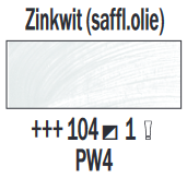 Zinkwit Rembrand Olieverf Royal Talens 150 ML (Serie 1) Kleur 104