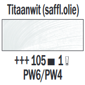 Titaanwit Rembrand Olieverf Royal Talens 150 ML (Serie 1) Kleur 105
