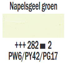 Napelsgeel groen Rembrandt Olieverf Royal Talens 40 ML (Serie 2) Kleur 282