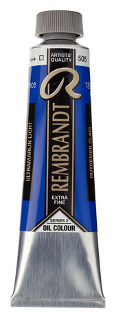 Ultramarijn licht Rembrandt Olieverf Royal Talens 40 ML (Serie 2) Kleur 505