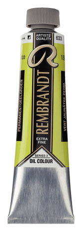 Permanentgeelgroen Rembrandt Olieverf Royal Talens 40 ML (Serie 3) Kleur 633