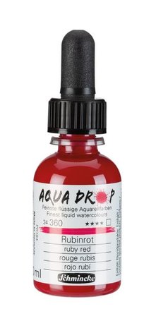 Ruby Red Aqua Drop Aquarelverf van Schmincke 30 ml Kleur 360