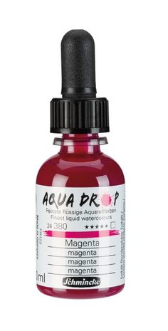 Magenta Aqua Drop Aquarelverf van Schmincke 30 ml Kleur 380