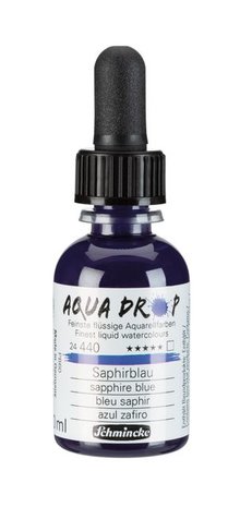 Sapphire Blue Aqua Drop Aquarelverf van Schmincke 30 ml Kleur 440