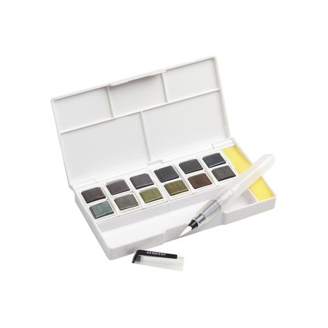 Graphitint 12 x Paint pan set Derwent