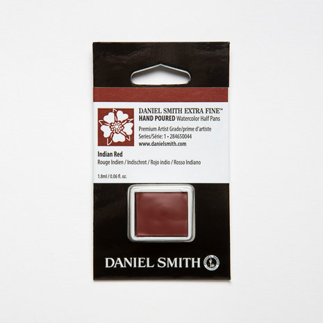Indian Red (S1) Daniel Smith Half pans Aquarelverf / Watercolour Kleur 044