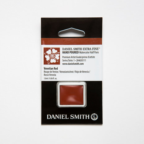 Venetian Red (S1) Daniel Smith Half pans Aquarelverf / Watercolour Kleur 111