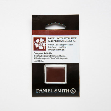 Transparent Red Oxide (S1) Daniel Smith Half pans Aquarelverf / Watercolour Kleur 130