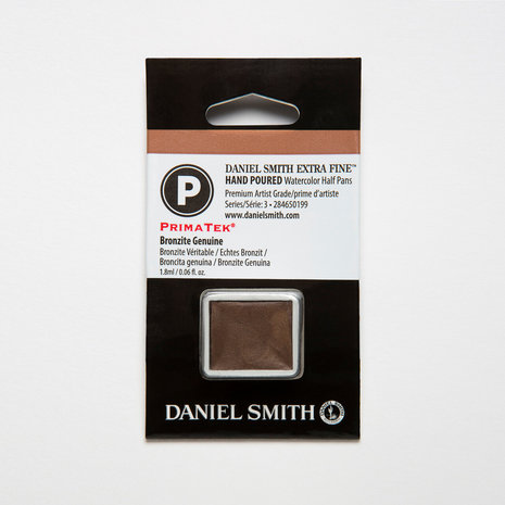 Bronzite Genuine (S3) Daniel Smith Half pans Aquarelverf / Watercolour Kleur 199