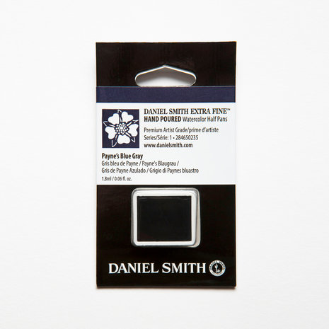 Payne's Blue Gray (S1) Daniel Smith Half pans Aquarelverf / Watercolour Kleur 235