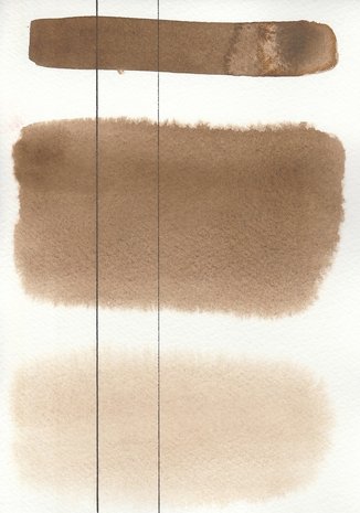 German Raw Umber Greenish Aquarius Heel napje Aquarelverf van Roman Szmal Kleur 125