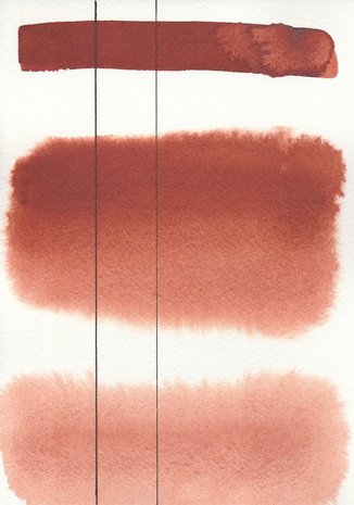 Transparent Oxide Red Aquarius Heel napje Aquarelverf van Roman Szmal Kleur 238