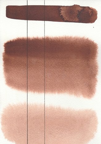 Transparent Oxide Brown Aquarius Heel napje Aquarelverf van Roman Szmal Kleur 241