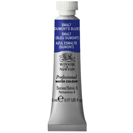 Smalt Dumont's Blue (S3) Professional Watercolour van Winsor & Newton 5 ml Kleur 710