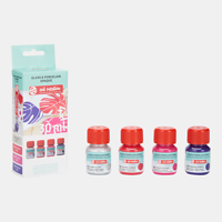 Roze Zilver set Dekkend / Opaque Art Creation Glas & Porseleinverf 4 x 30 ML