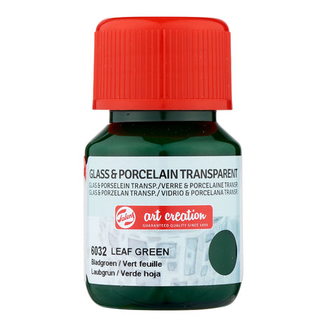 Bladgroen Transparant Art Creation Glas & Porseleinverf 30 ML Kleur 6032