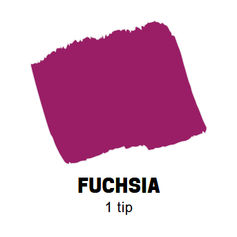 Fuchsia Conische punt Posca Acrylverf Marker PC3M Kleur 11