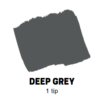 Deep Grey Conische punt Posca Acrylverf Marker PC5M Kleur 82