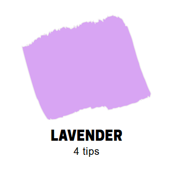 Lavender Conische punt Posca Acrylverf Marker PC3M Kleur P11