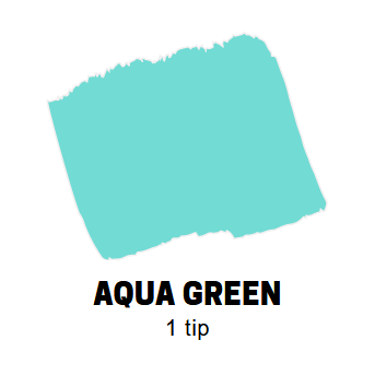 Aqua Green Gekalibreerde punt Posca Acrylverf Marker PC1MR Kleur P6