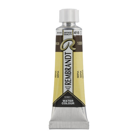 Sepia (S 1) Rembrandt Aquarelverf 10 ML Kleur 416