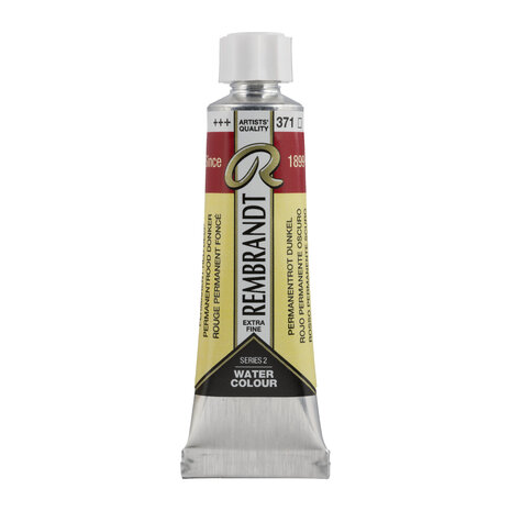 Permanent Rood Donker (S 2) Rembrandt Aquarelverf 10 ML Kleur 371