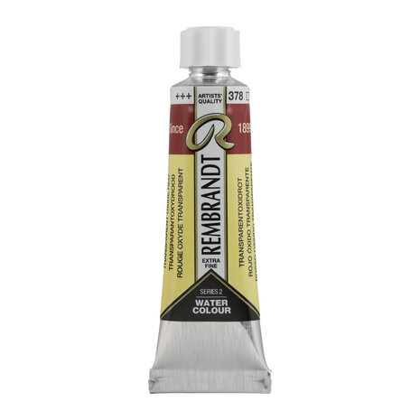 Transparantoxyd Rood (S 2) Rembrandt Aquarelverf 10 ML Kleur 378