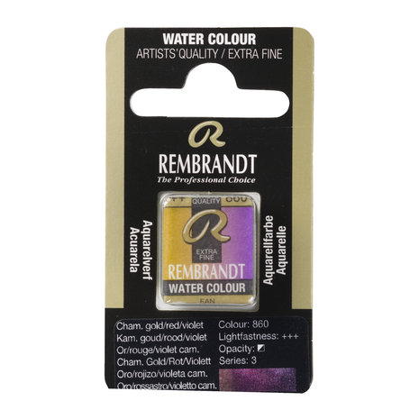 Kameleon Goud Rood Violet (S 3) Rembrandt Aquarelverf Napje Kleur 860