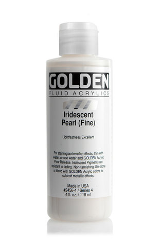 Iridescent Parel (fijn) Golden Fluid Acrylverf Flacon 118 ML Serie 4 Kleur 2456