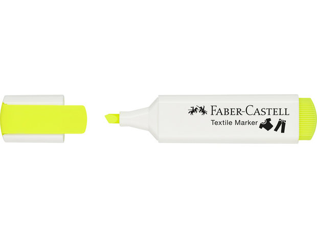 Neon Geel Textielmarker Faber-Castell