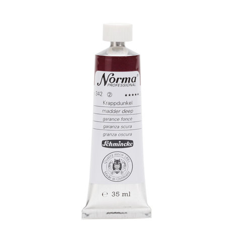 Alizarin Crimson Hue (Serie 2) kleur 342 Norma Professional Olieverf Schmincke 35 ML