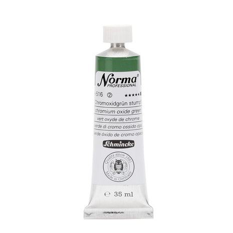 Chromium Oxide Green (Serie 2) kleur 516 Norma Professional Olieverf Schmincke 35 ML
