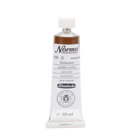 Golden Ochre (Serie 1) kleur 606 Norma Professional Olieverf Schmincke 35 ML