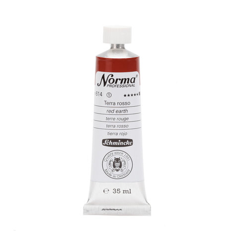 Red Earth (Serie 1) kleur 614 Norma Professional Olieverf Schmincke 35 ML