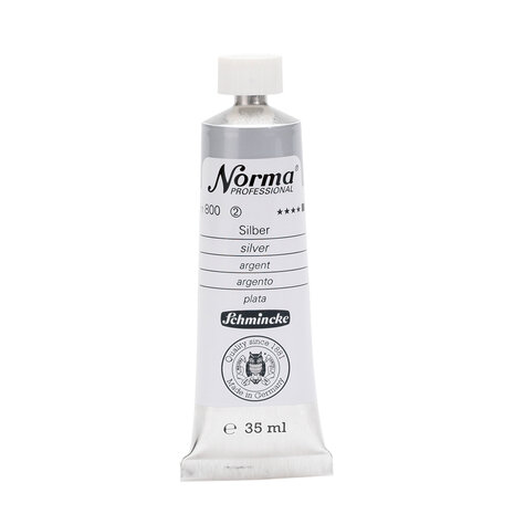 Silver (Serie 2) kleur 800 Norma Professional Olieverf Schmincke 35 ML