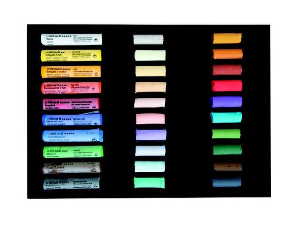 10 hele + 20 Halve Soft Pastel set Schmincke Set 77764