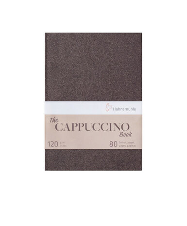 A5 Cappuccino Book Schetspapier Hahnemühle (glad) 40 pagina's 120 grams
