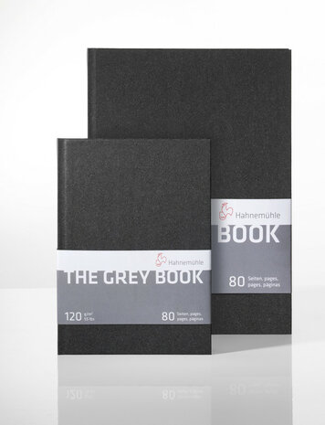 15 x 21 cm Tekenboek Grey Tekenpapier Hahnemühle () 40 pagina's 120 grams