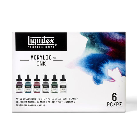 Muted Collection Colers Set 6 x 30 ML Liquitex Ink