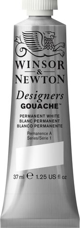 Permanent White (S 1) Designers Gouache van Winsor & Newton 37 ML Kleur 512