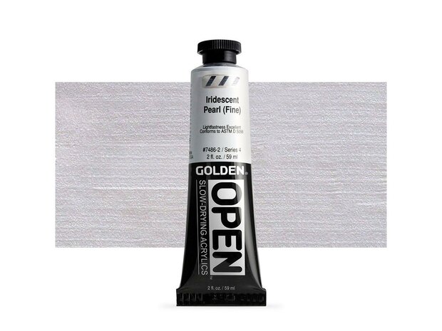 Iridescent Parel (fijn) Golden Open Acrylverf Tube 59 ML Serie 4 Kleur 7486