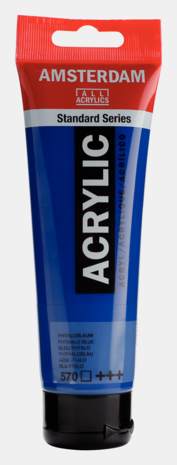 Phtaloblauw Amsterdam Standard Series Acrylverf 120 ML Kleur 570