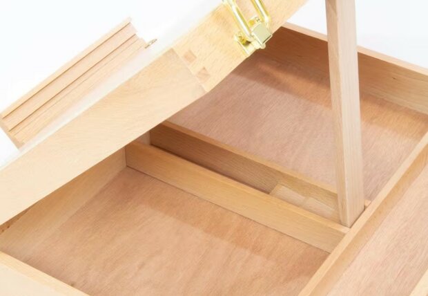 Kangaro Boxezel met verstelbaar deksel in ezelstand, steun in 3 posities.