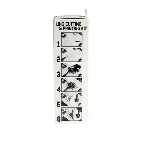 Schmincke Lino Snij- en Printset met Essdee – complete starterkit voor linodruk met inkten, lino blocks en tools omverpa