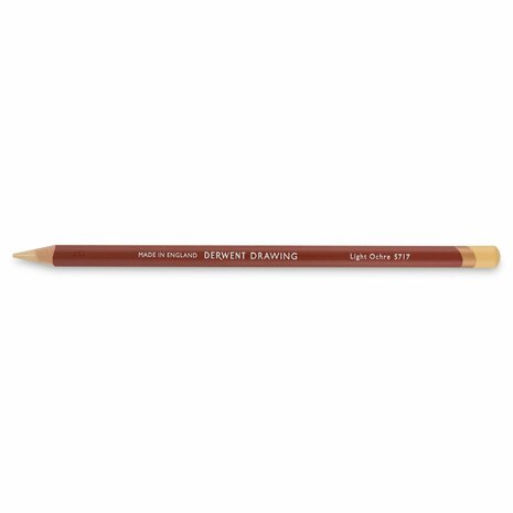 Light Ochre Drawing Pencil / Potlood van Derwent Kleur 5717