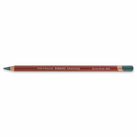 Spruce Green Drawing Pencil / Potlood van Derwent Kleur 4000