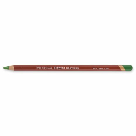 Moss Green Drawing Pencil / Potlood van Derwent Kleur 5100